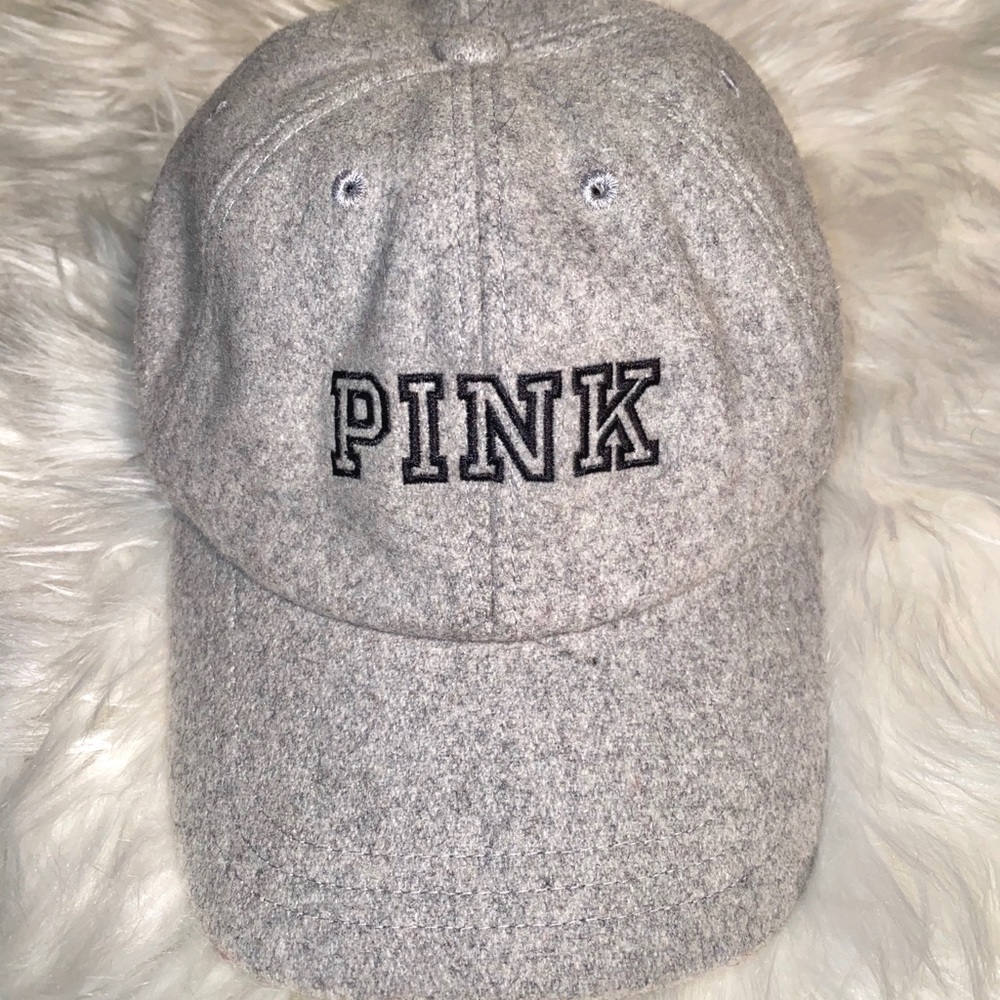 PINK Velcro hat